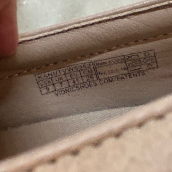 Vionic Kani Tan Perforated Slip On Sneaker Shoes 9 - Picture 8 of 10